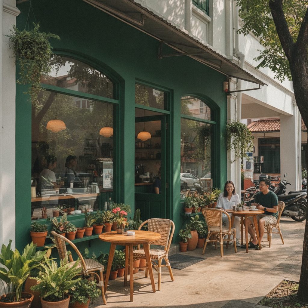 The Kanopi shopfront on a quiet Bangsar morning