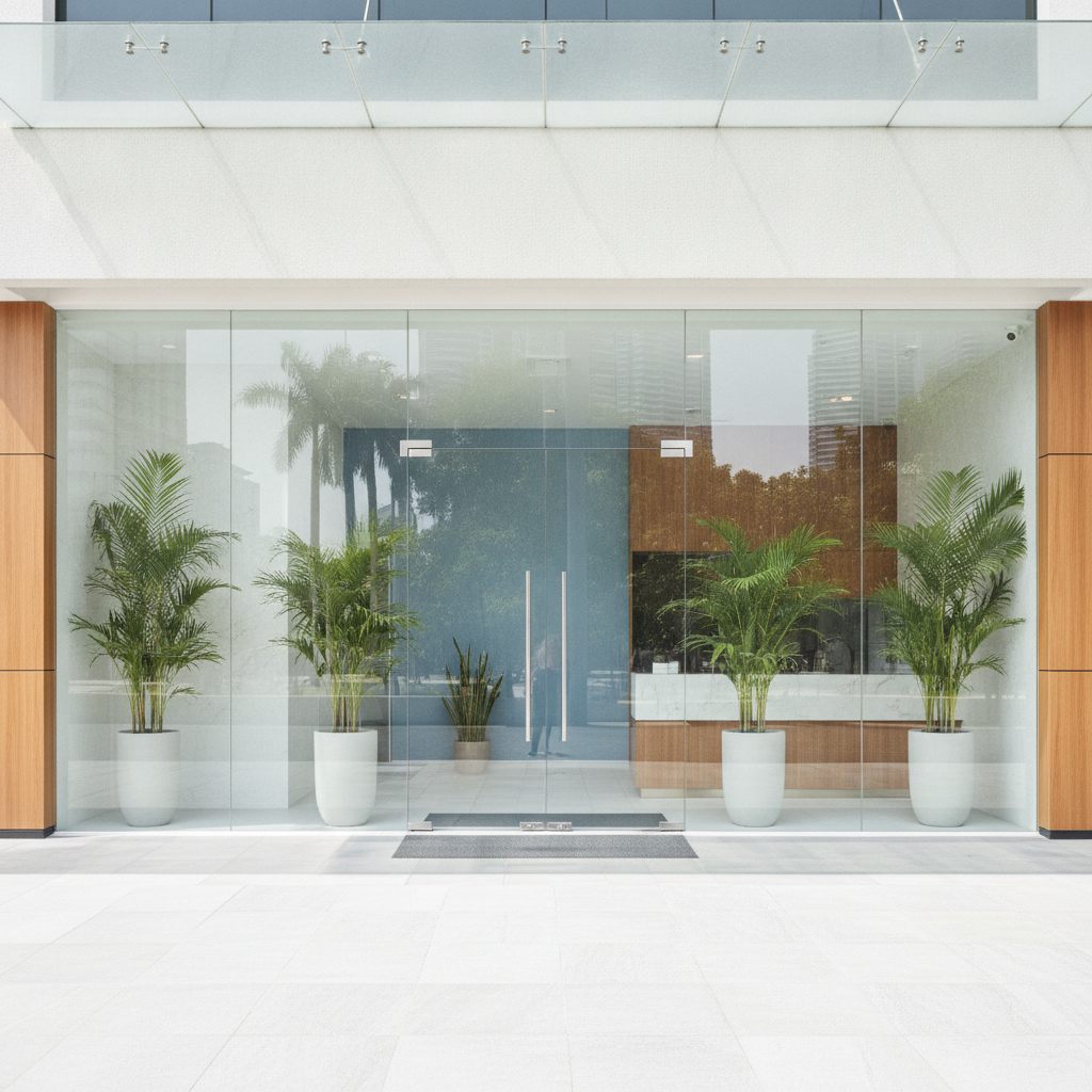 The welcoming entrance to Lumen Dental
