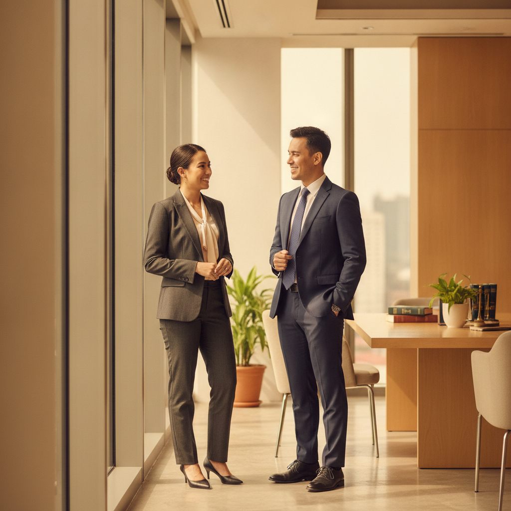 The partners of Halim & Tan in discussion